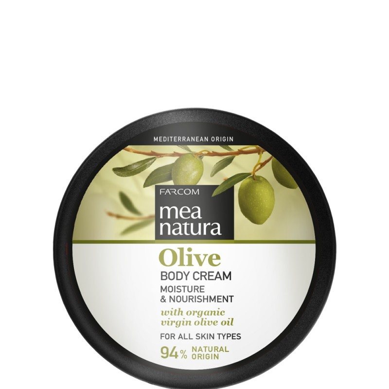 Крем для тела с оливой Mea Natura Olive